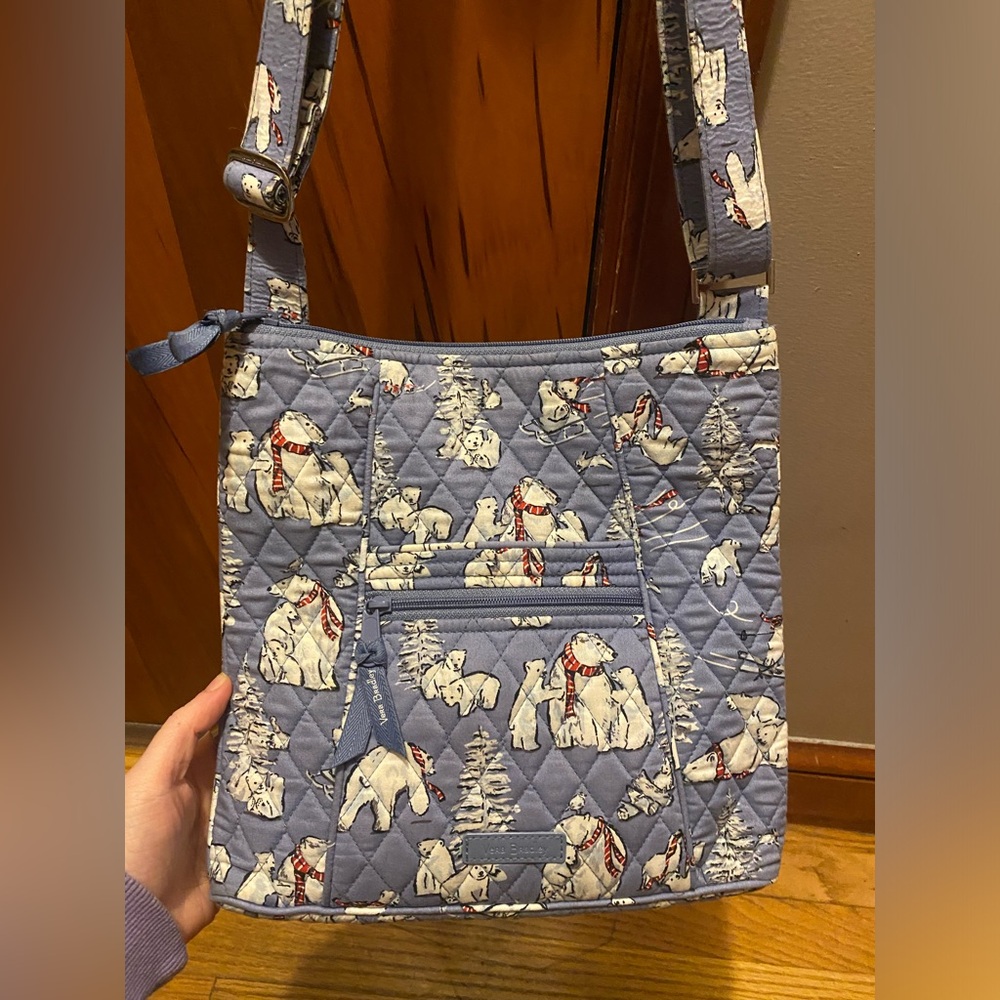 Vera Bradley Beary Merry Crossbody Bag & Wallet
